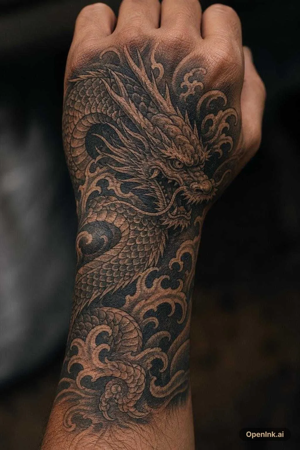 霸氣的龍