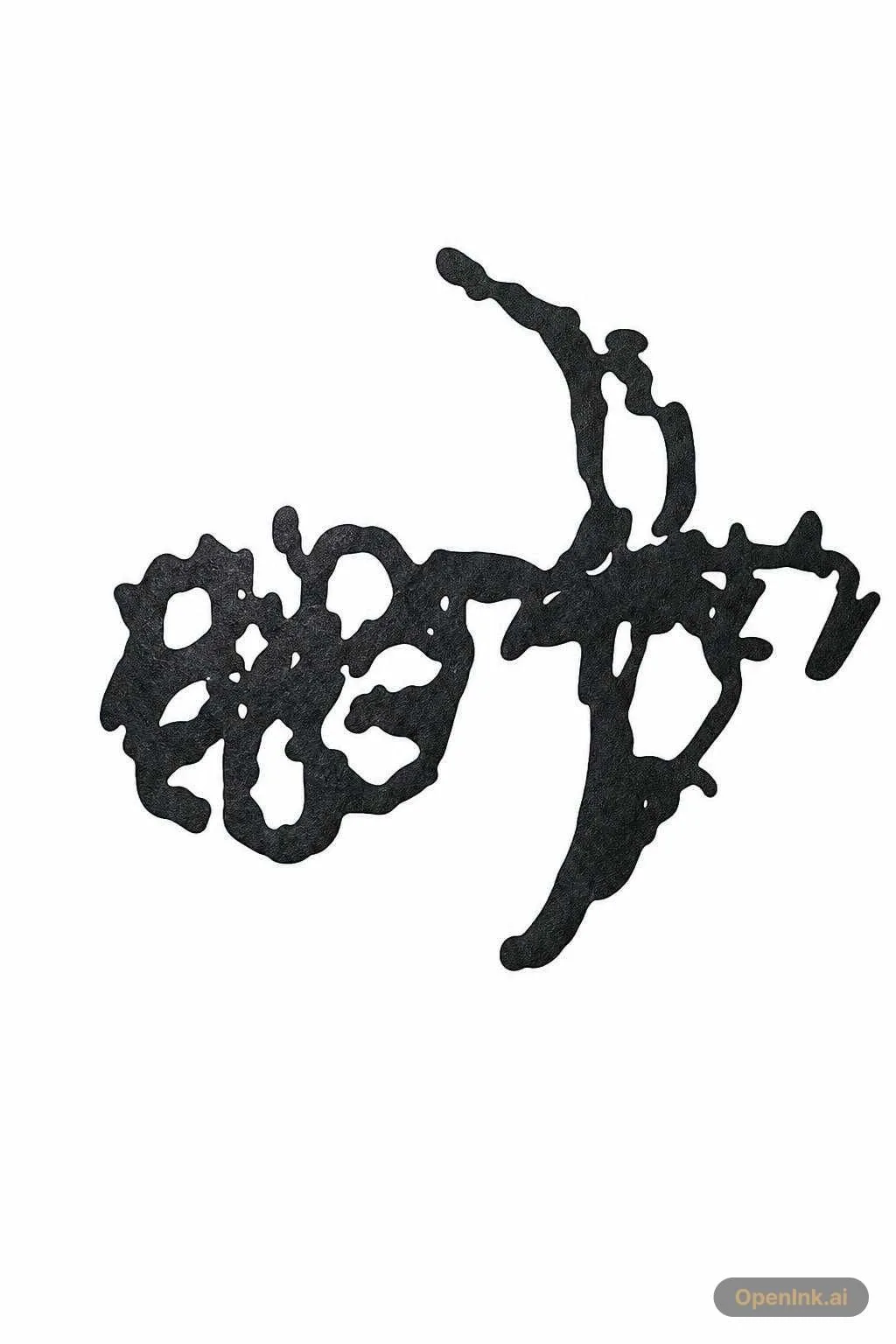 由圖片提取的紋身線稿