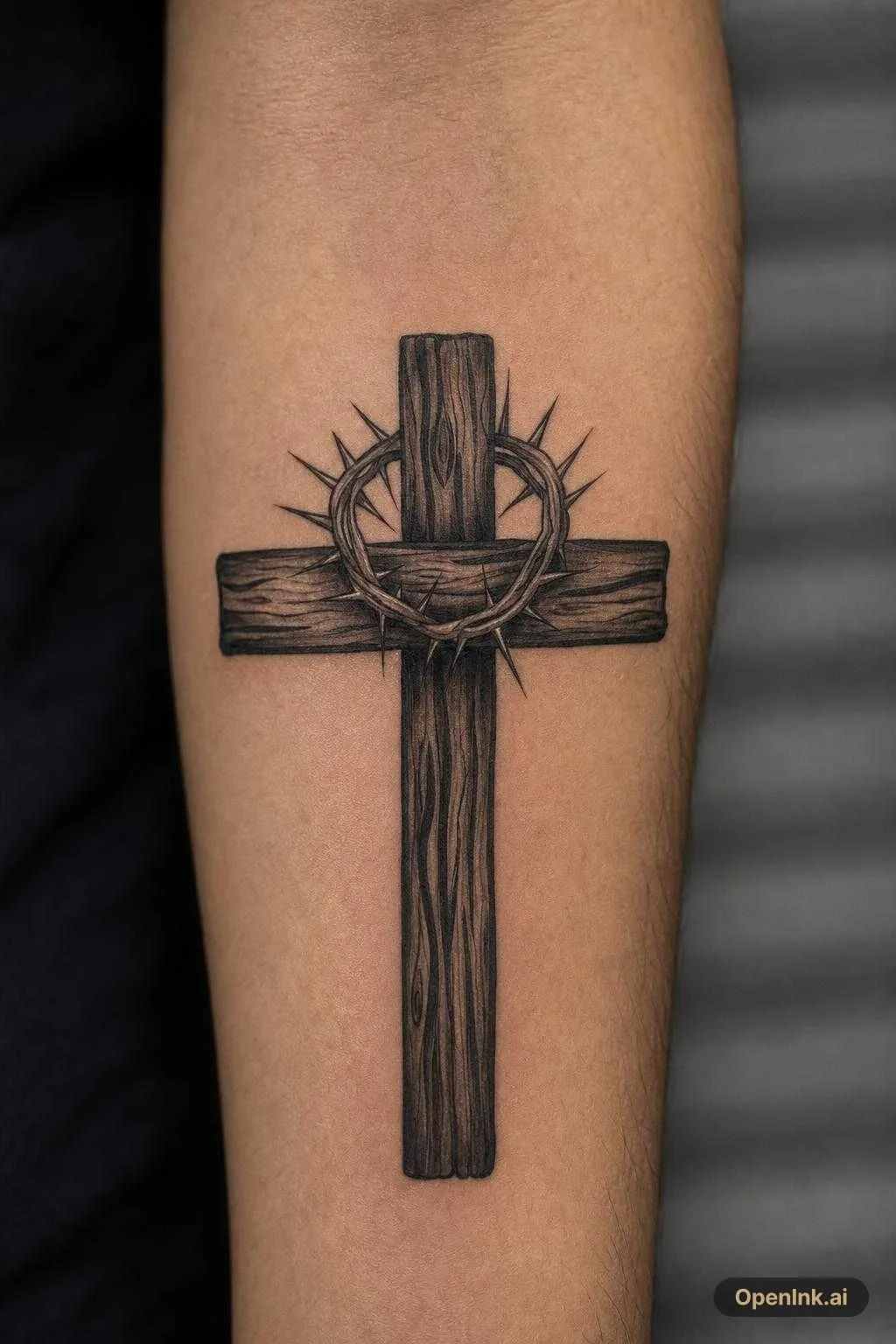 Aus einem Bild generiertes Tattoo