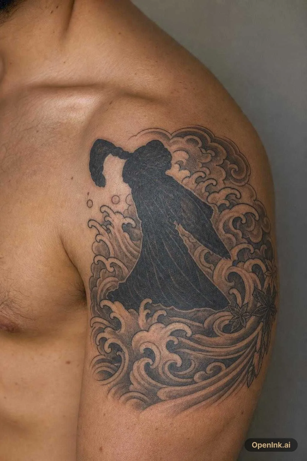 Aus einem Bild generiertes Tattoo