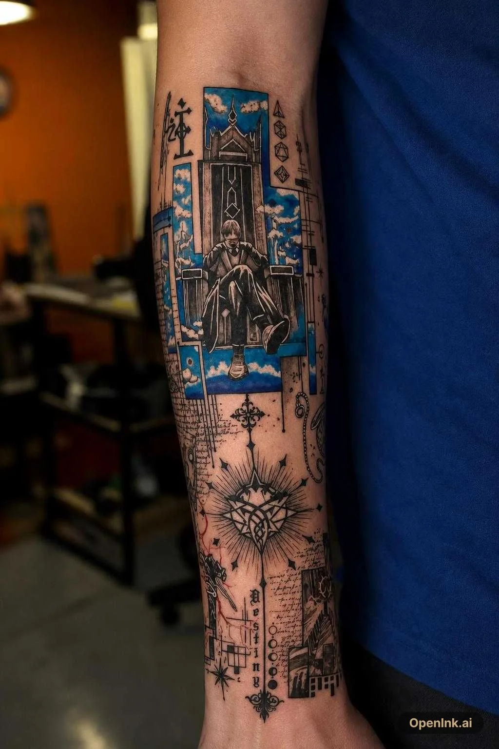 Tatuaje generado desde una imagen