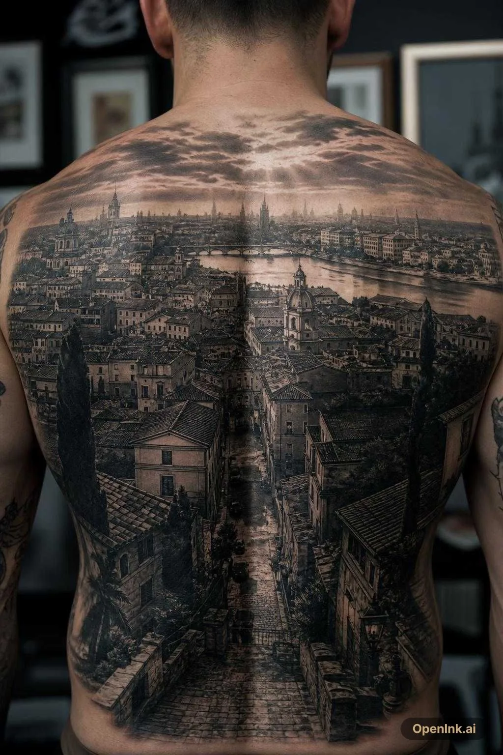 the town full back piece