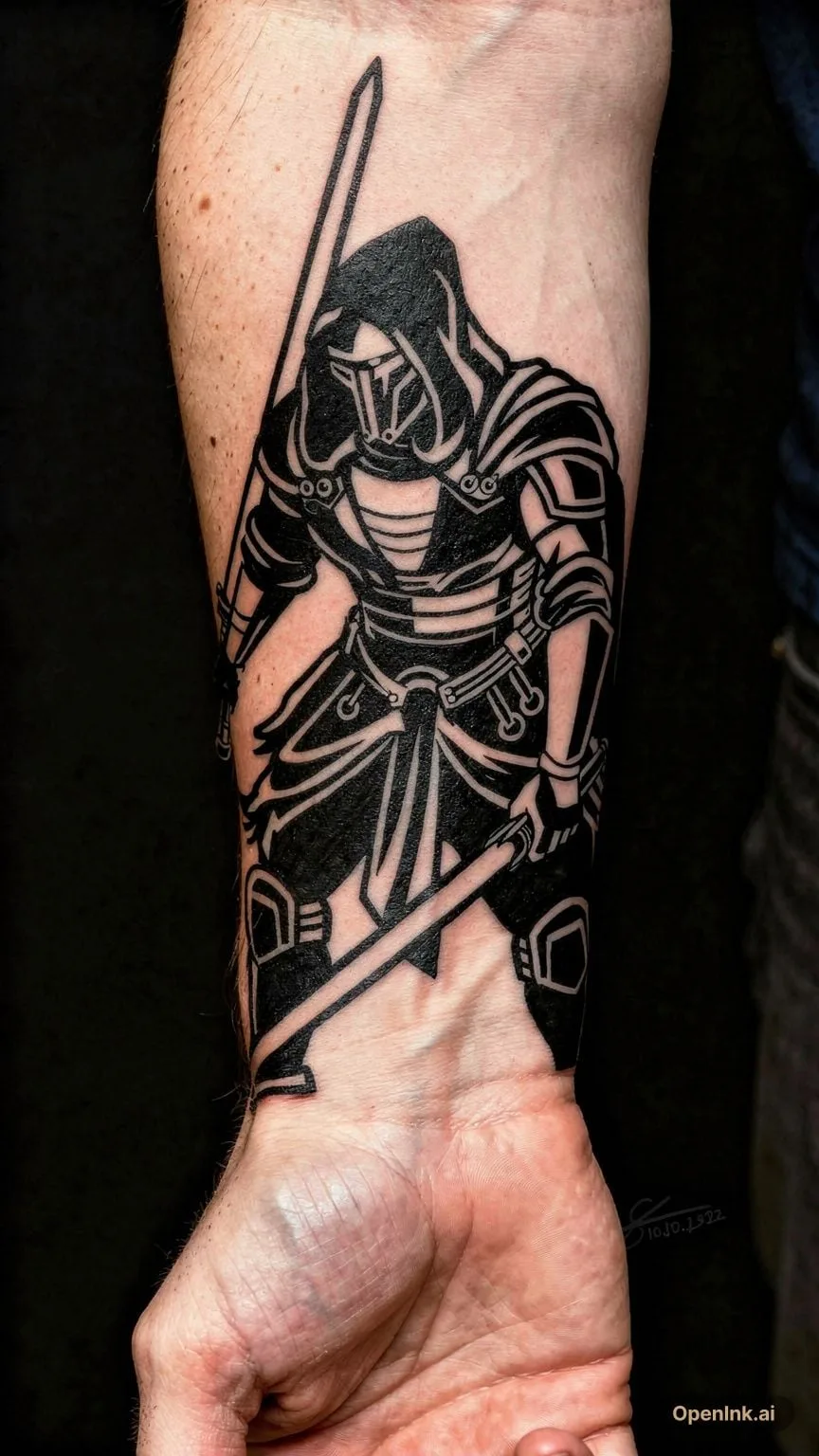 Tatuaje generado desde una imagen