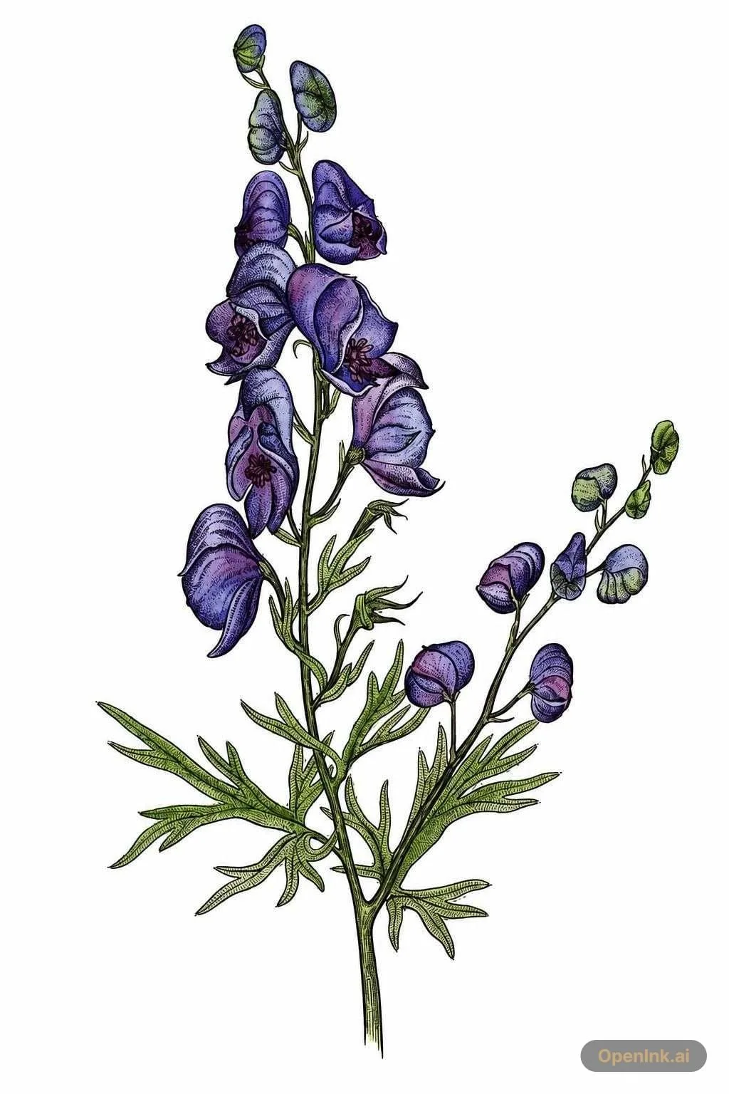 Plantilla de tatuaje extraída de una imagen