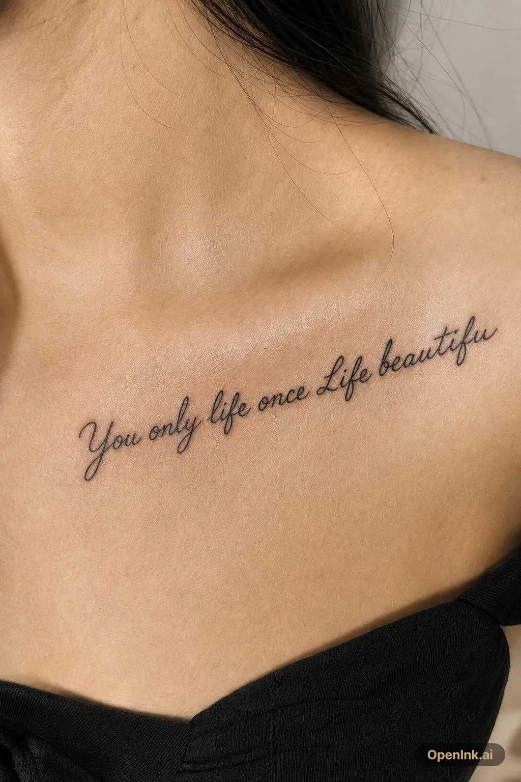 You only life once Life beautifu