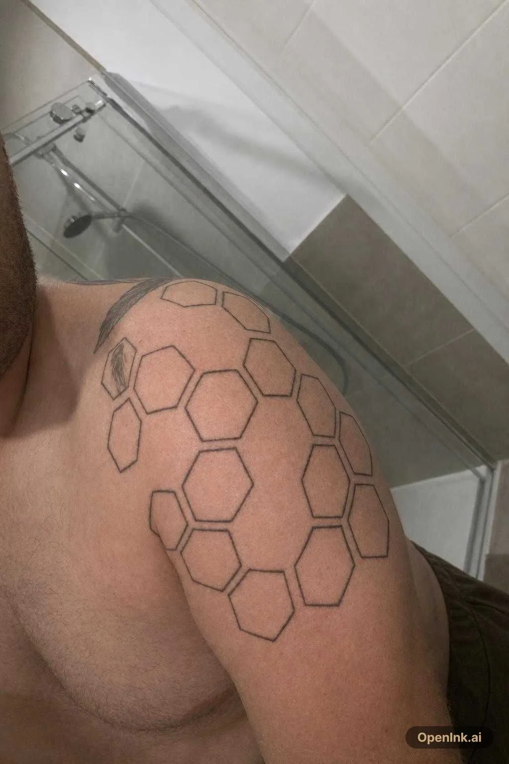 由图片生成的纹身作品