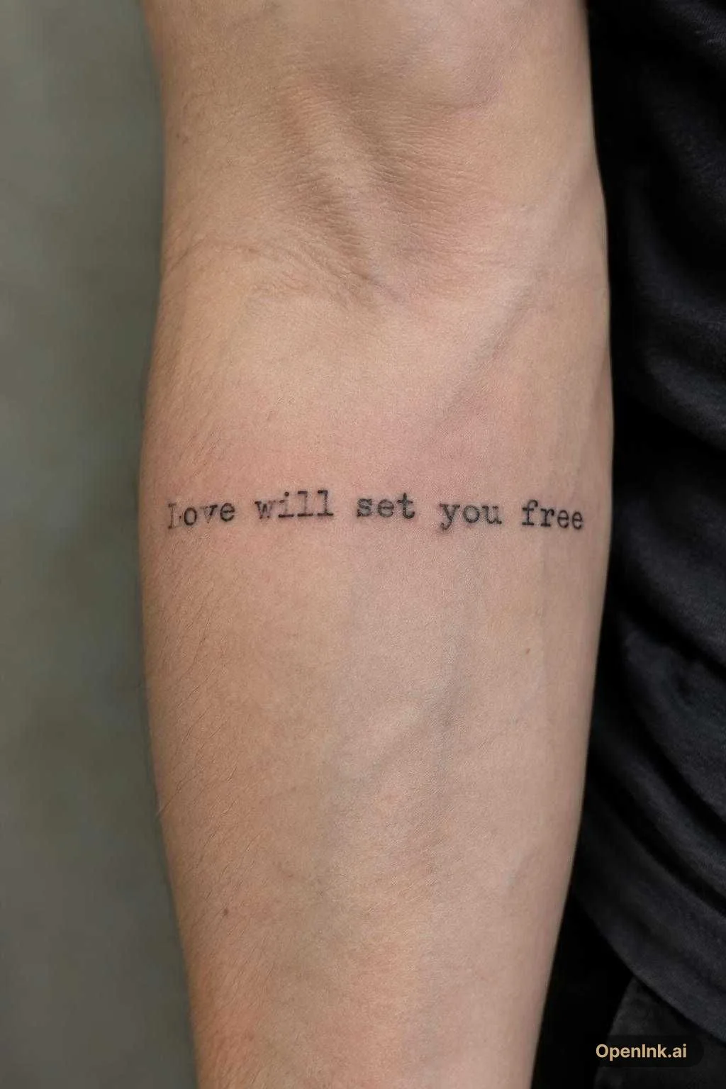 Love will set you free
