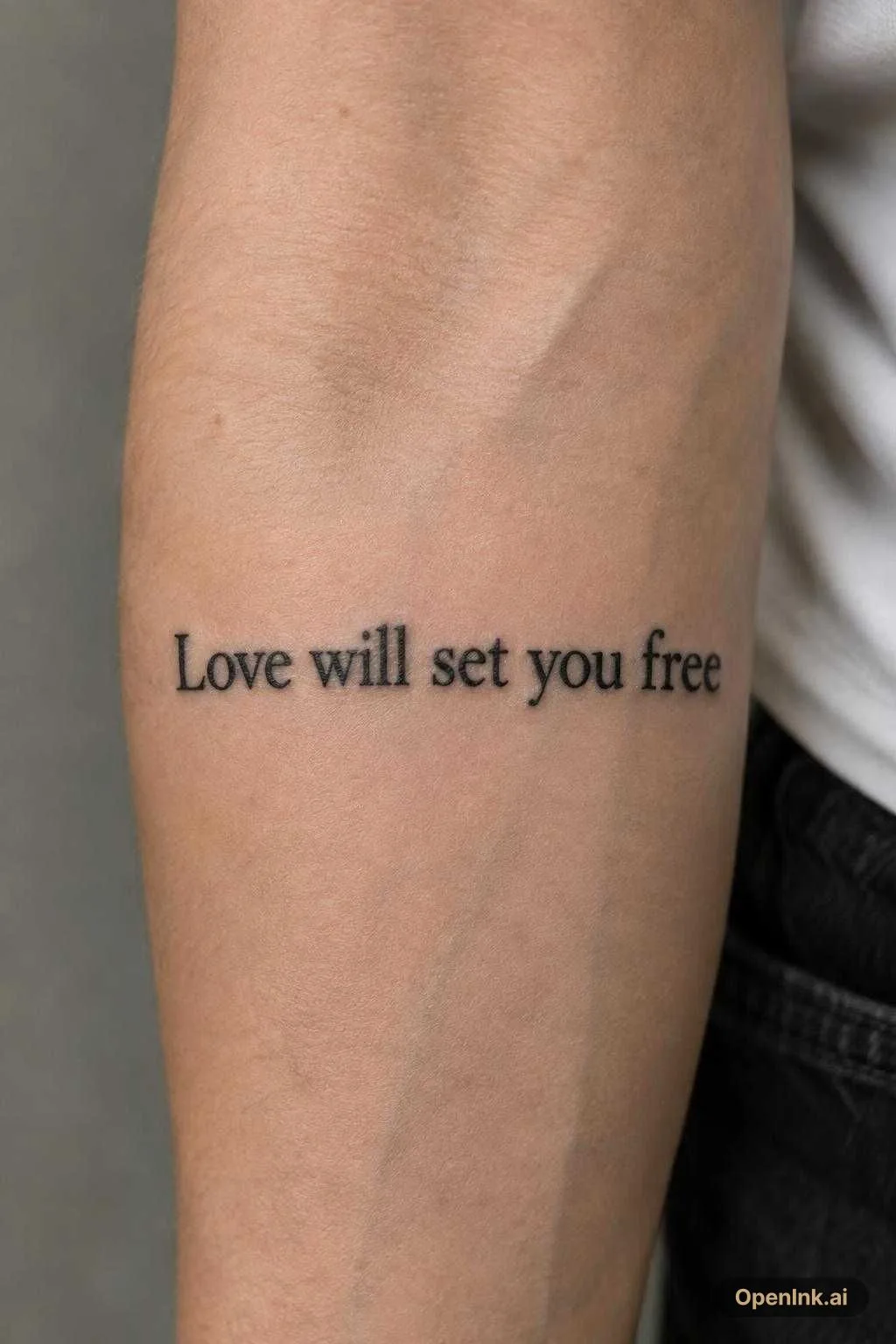 Love will set you free