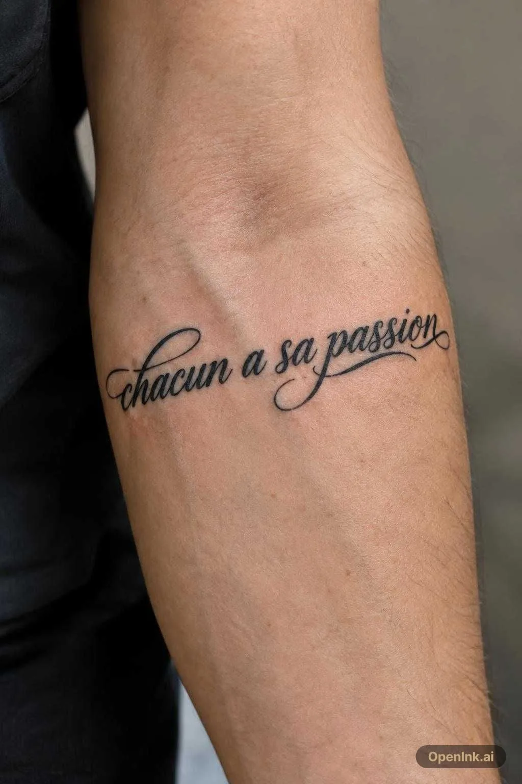 chacun a sa passion