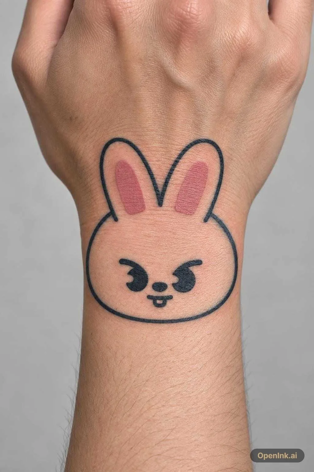 由图片生成的纹身作品