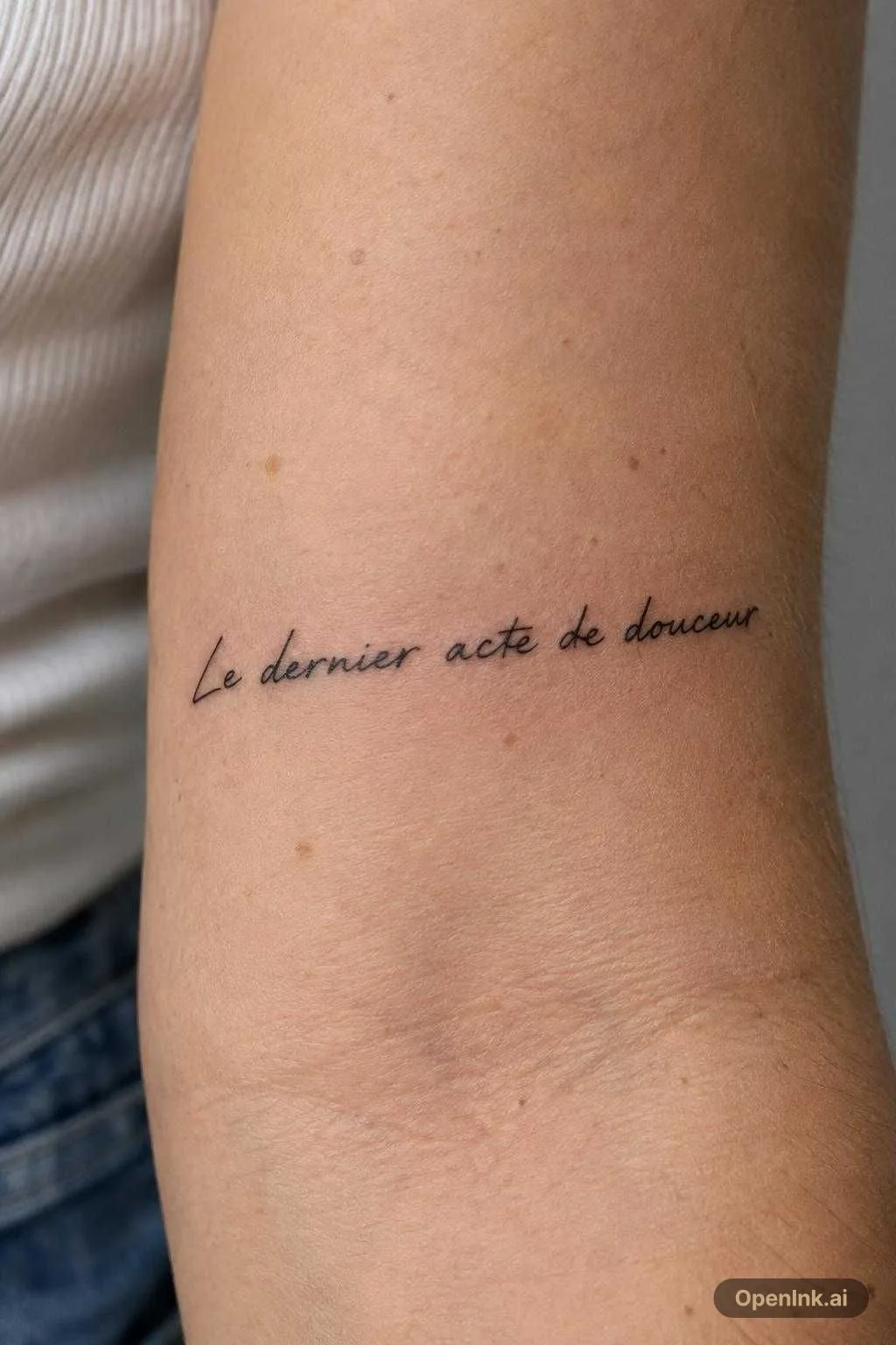 Le dernier acte de douceur