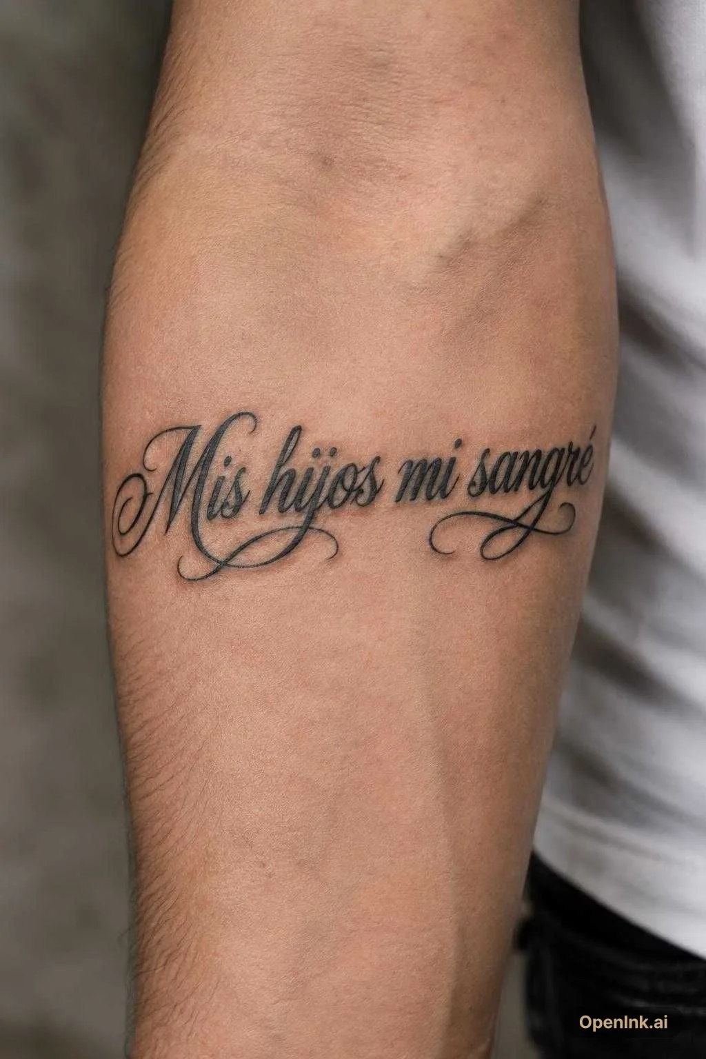 Mis hijos mi sangré
