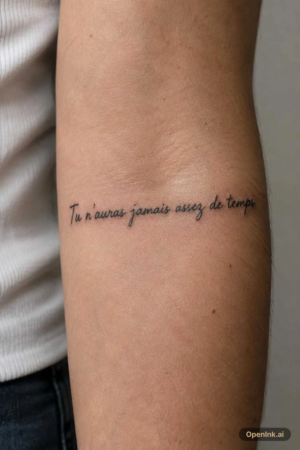 Tu n'auras jamais assez de temps