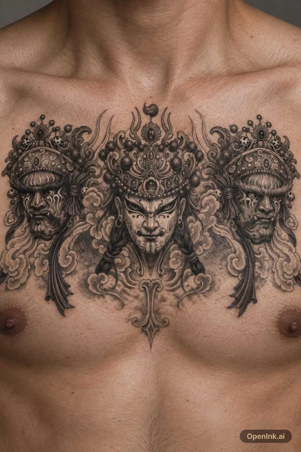 Aus einem Bild generiertes Tattoo