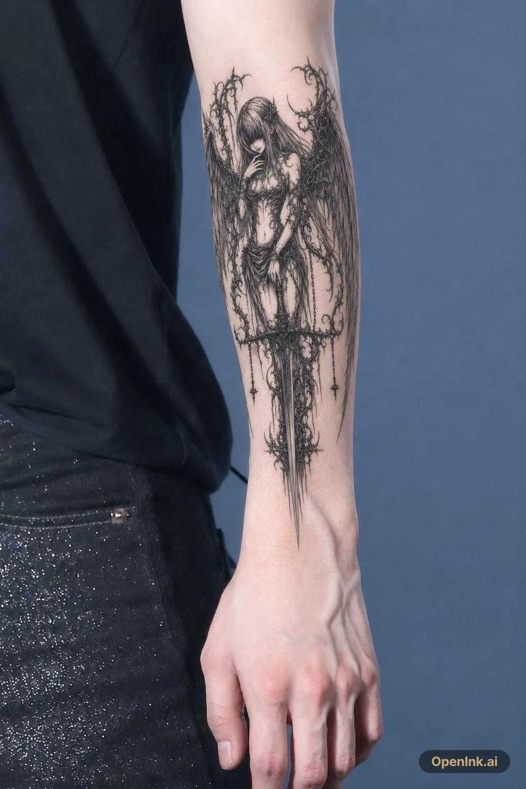 纹身上身预览作品