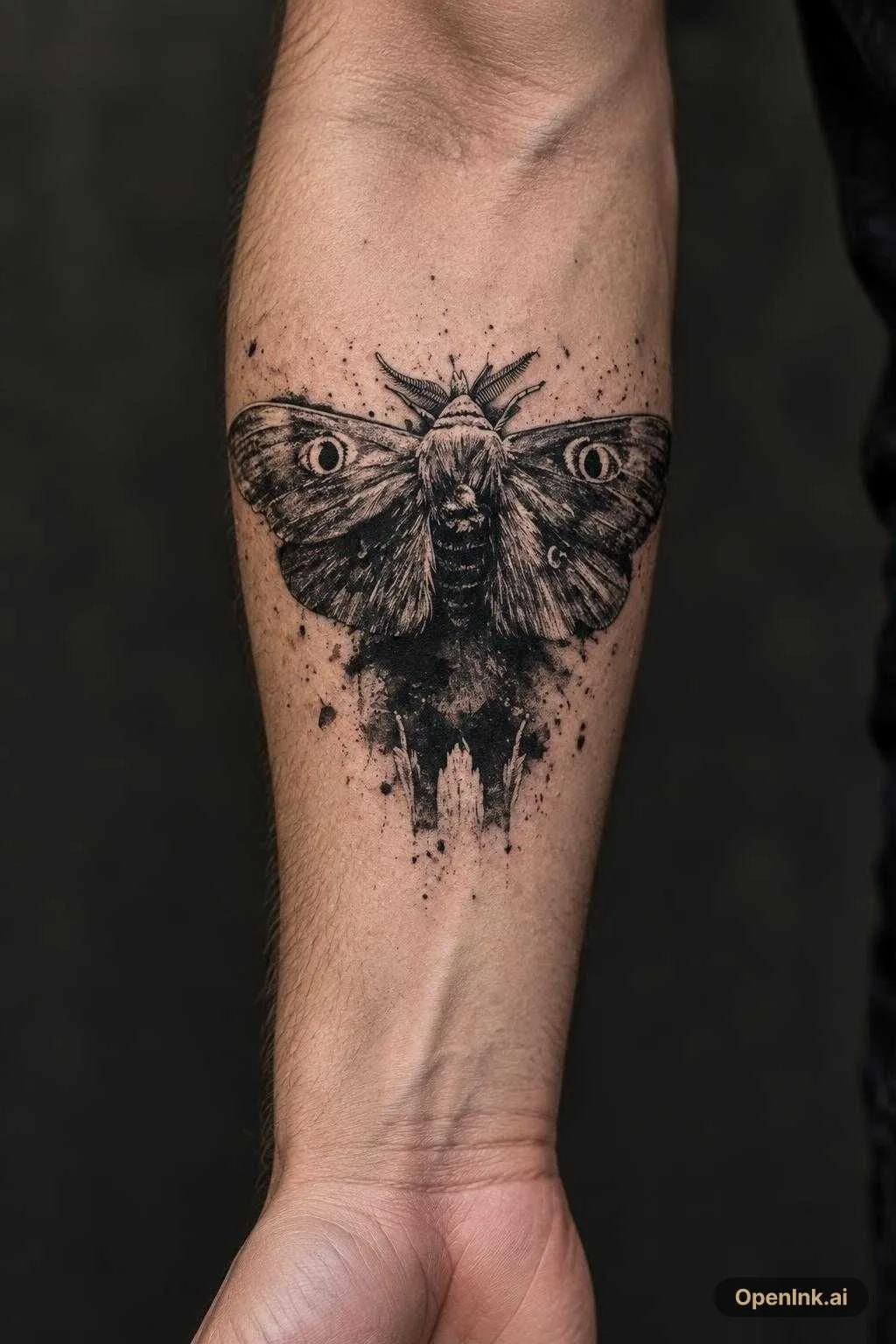 Aus einem Bild generiertes Tattoo