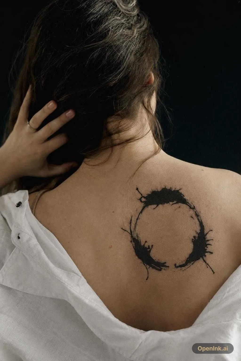 Prévisualisation du tatouage sur peau