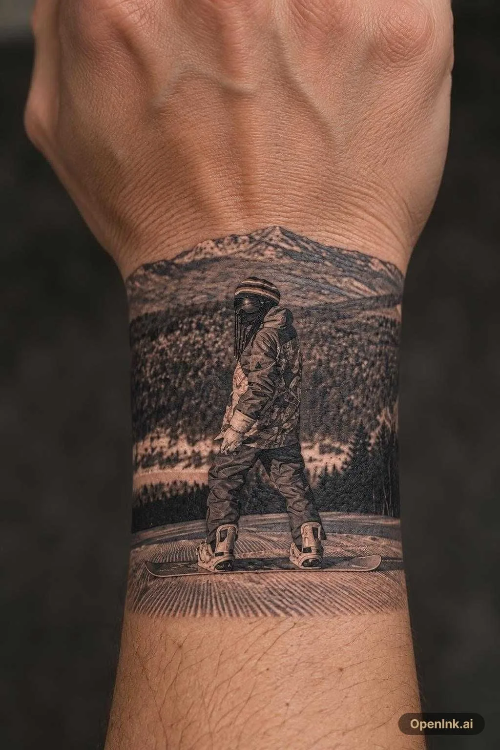 Tatuaje generado desde una imagen