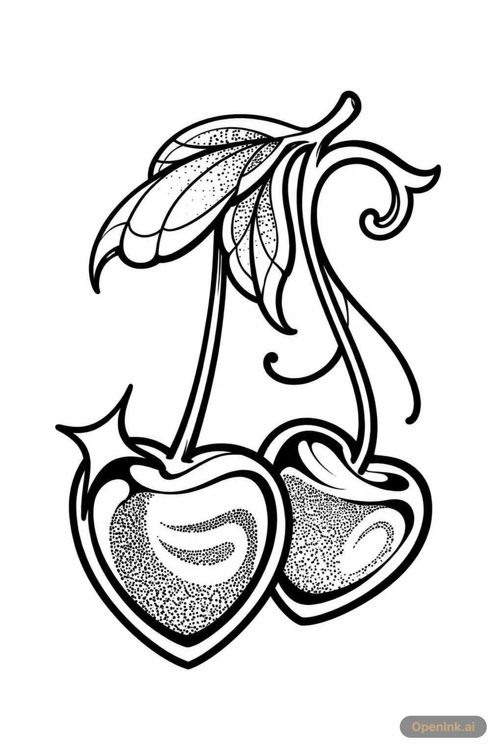 Plantilla de tatuaje extraída de una imagen