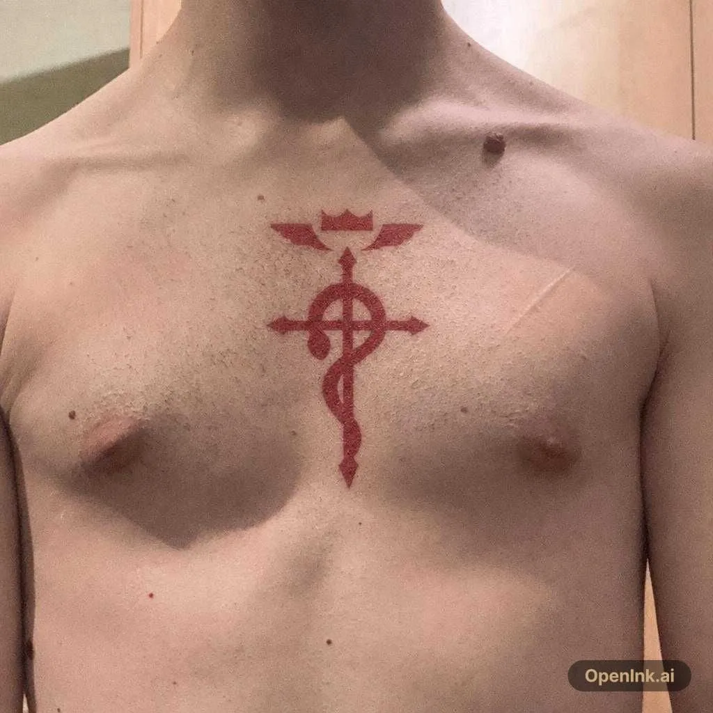 Previsualización de tatuaje sobre piel