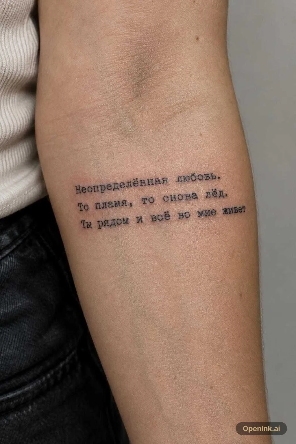Неопределённая любовь. То пламя, то снова лёд. Ты рядом и всё во мне живет