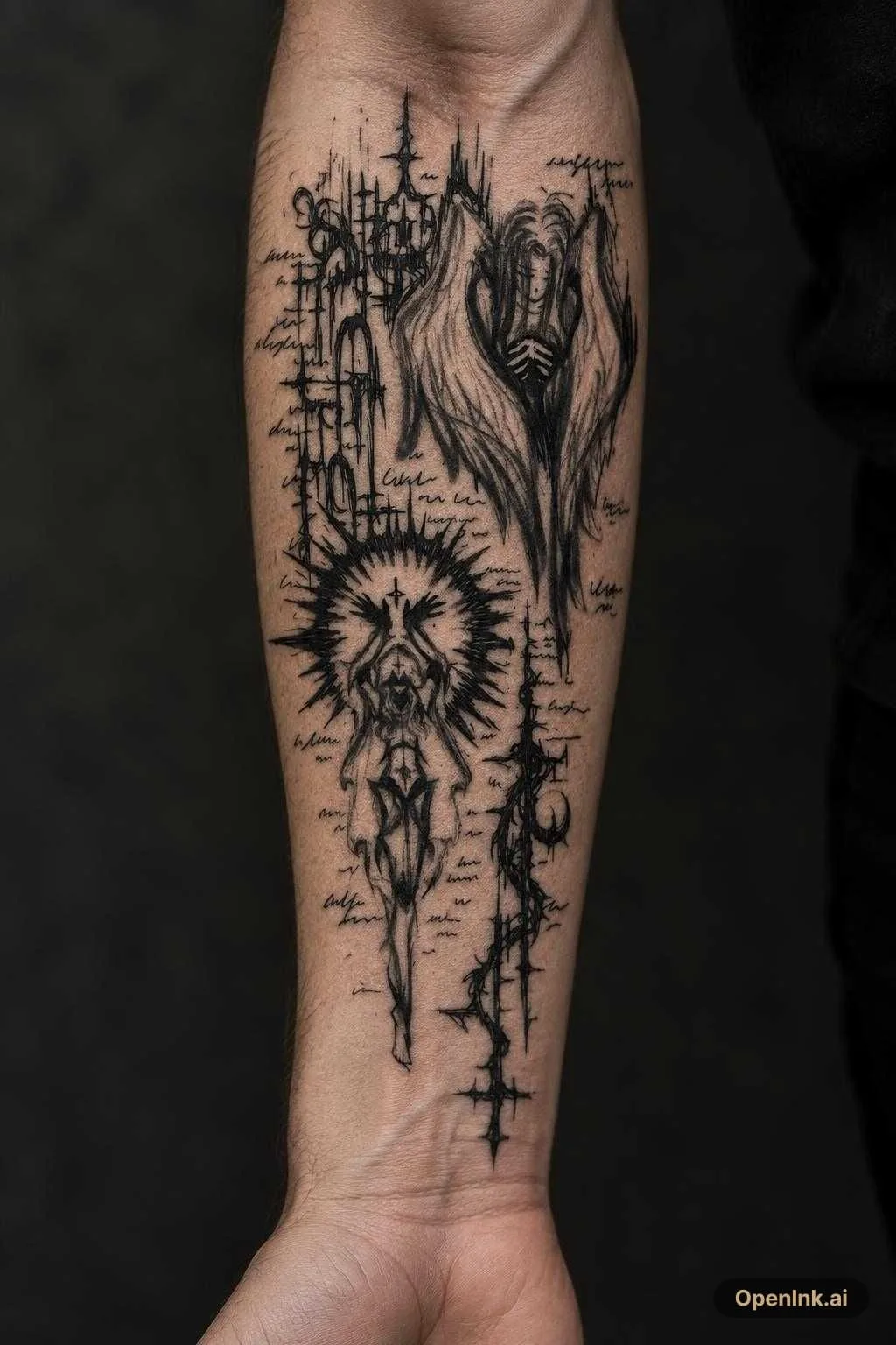 Tatuaje generado desde una imagen