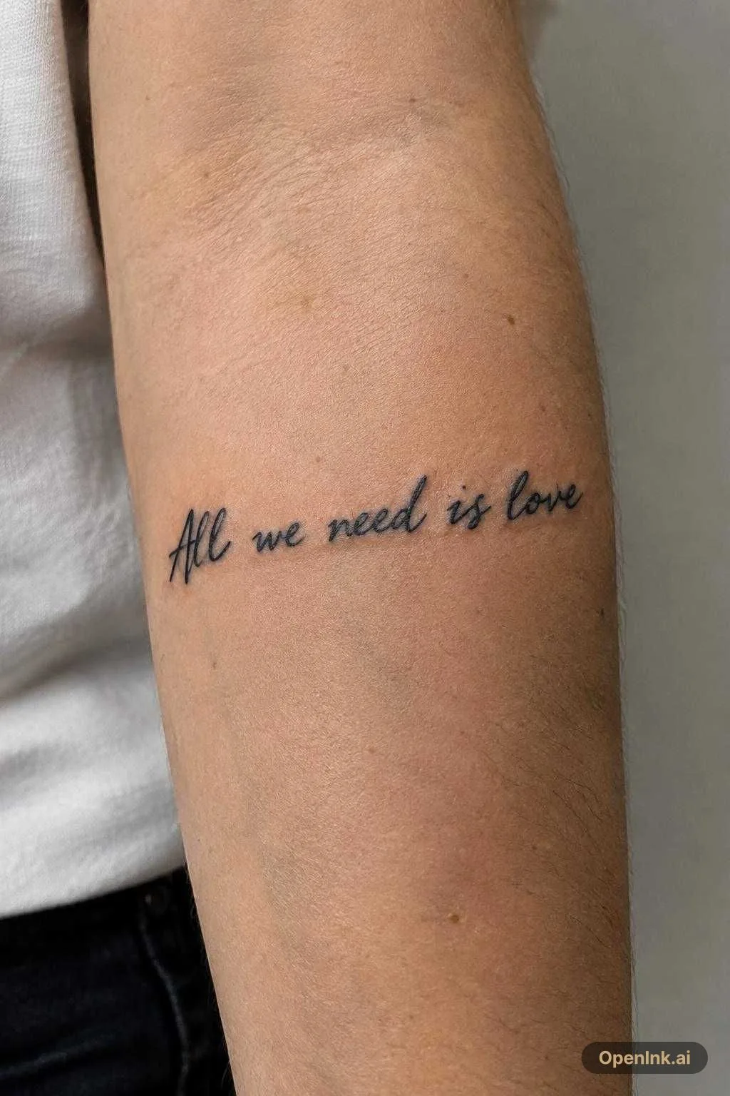 All we need is love