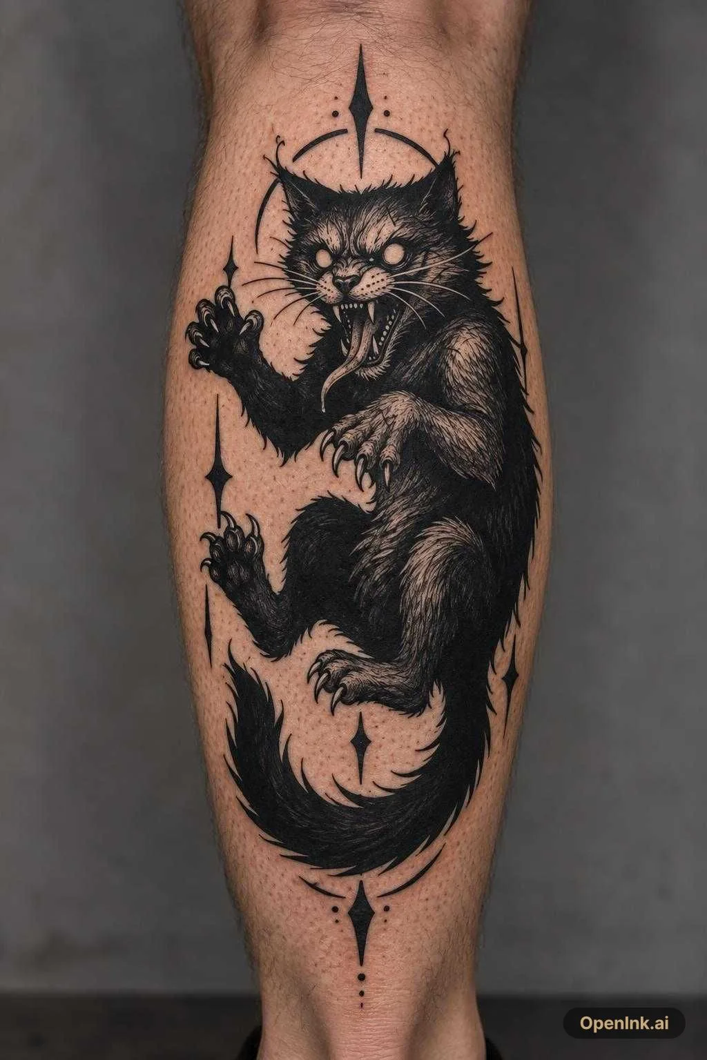 Tatuaje generado desde una imagen