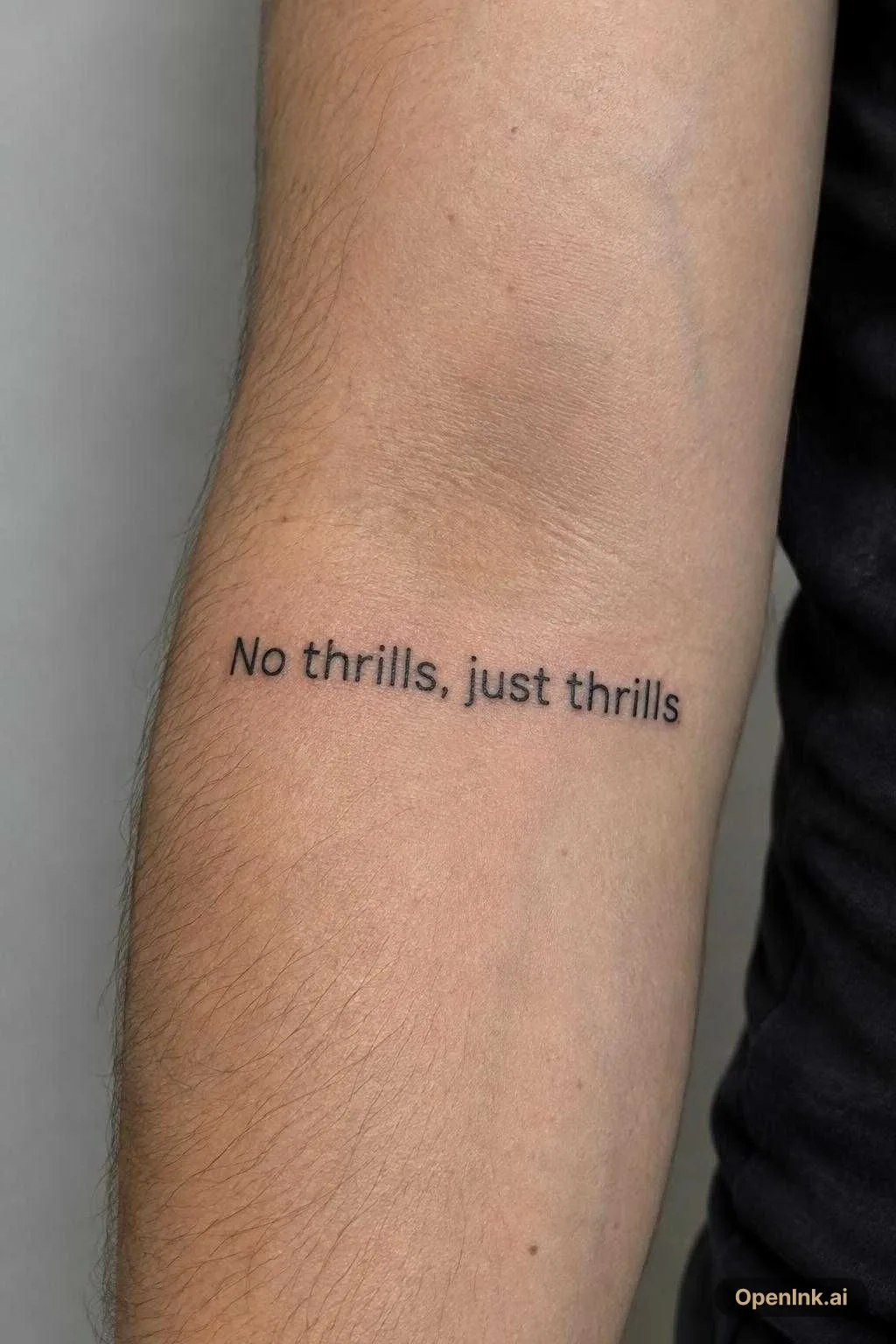 No thrills, just thrills