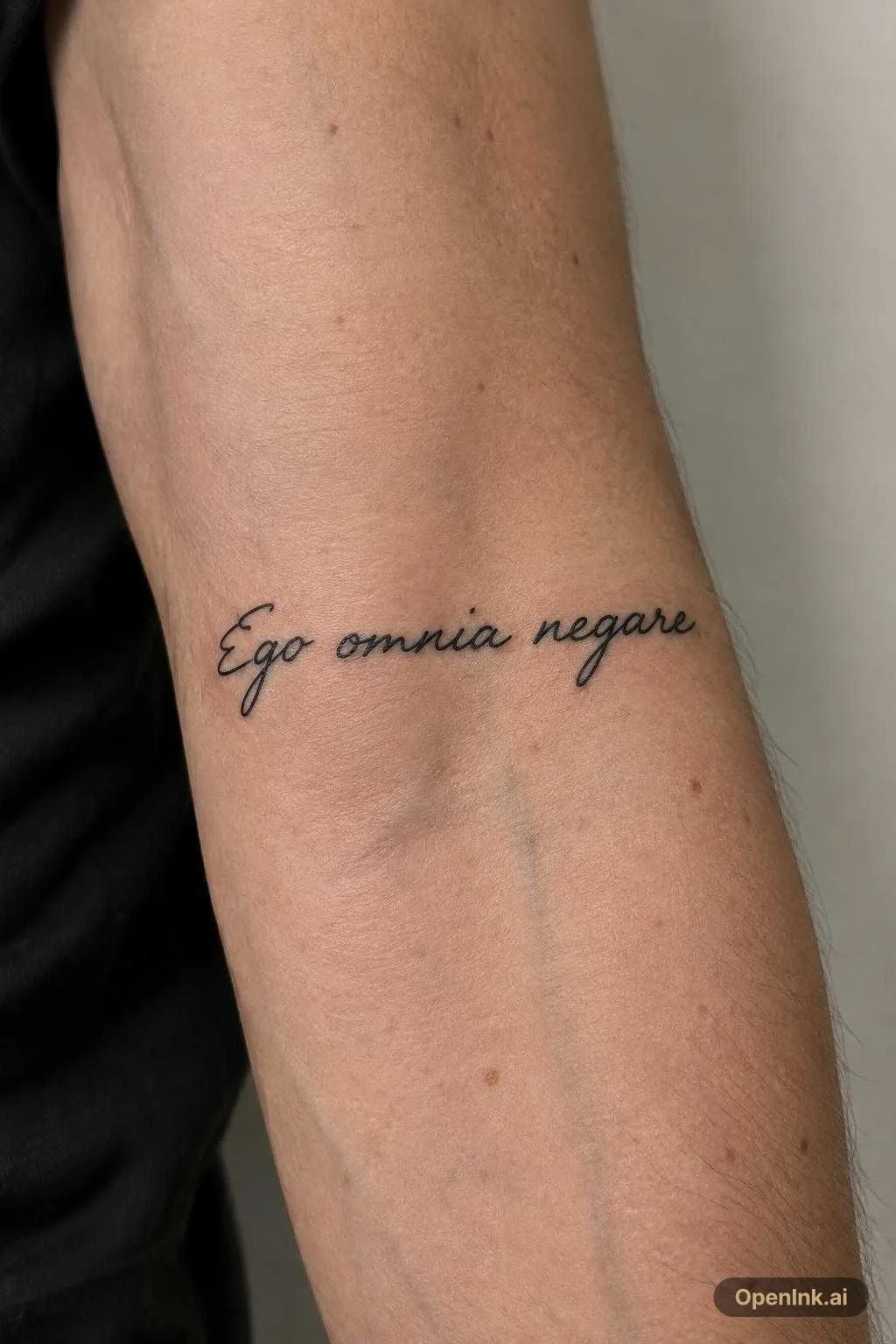 Ego omnia negare