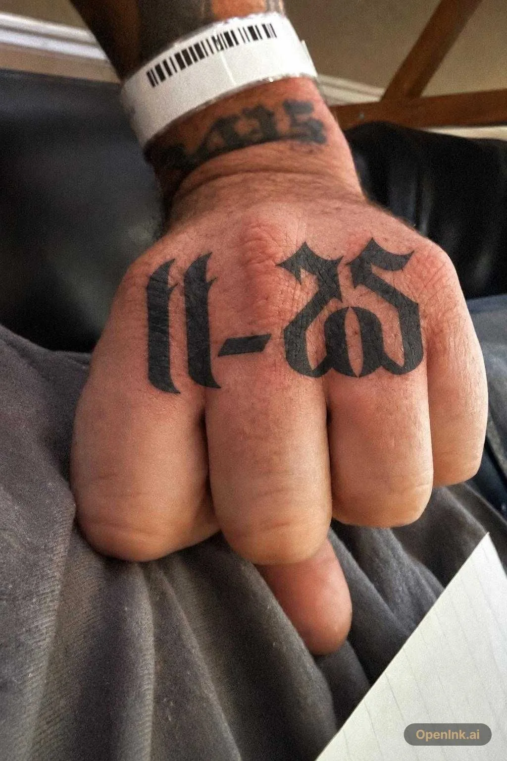 Tattoo try-on preview