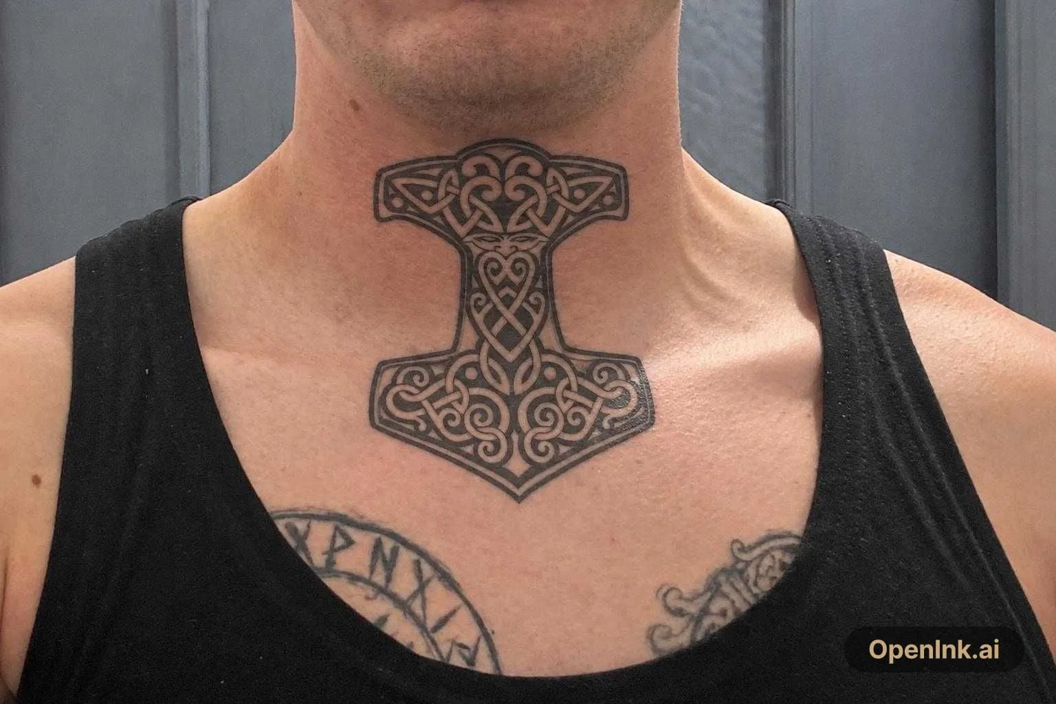 Previsualización de tatuaje sobre piel