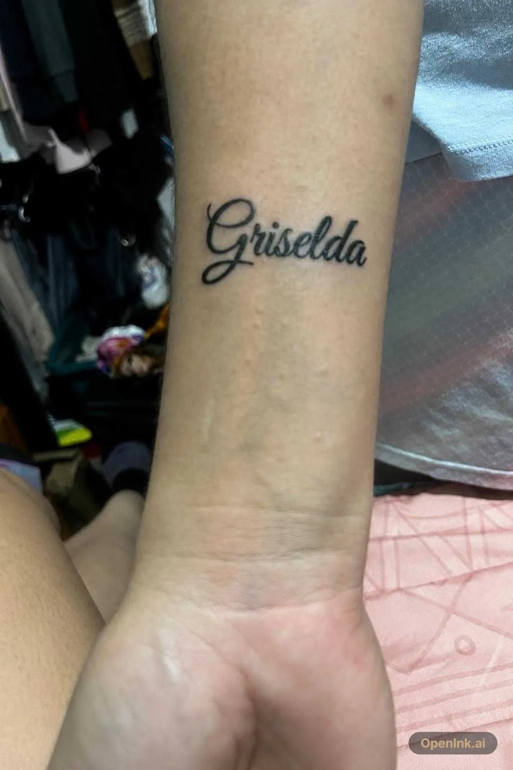Previsualización de tatuaje sobre piel