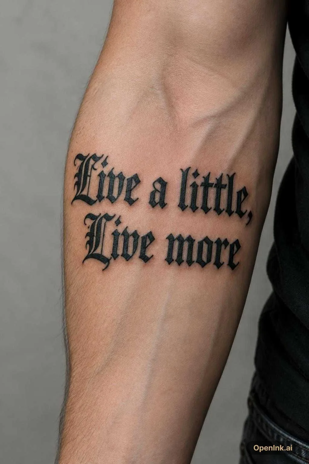Live a little, Live more