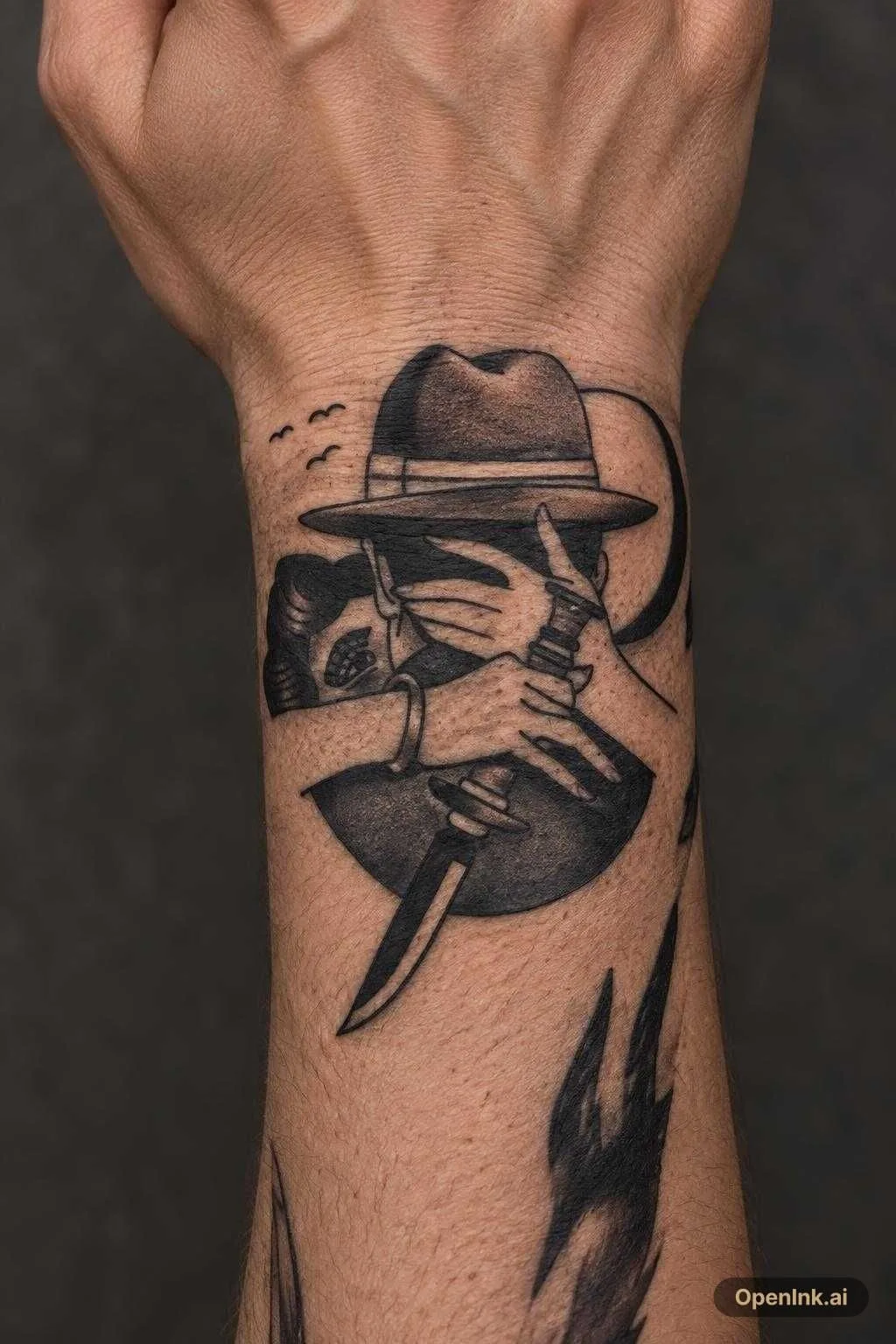 Tatuaje generado desde una imagen
