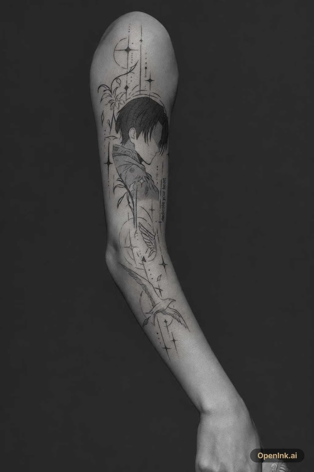 Tattoo try-on preview