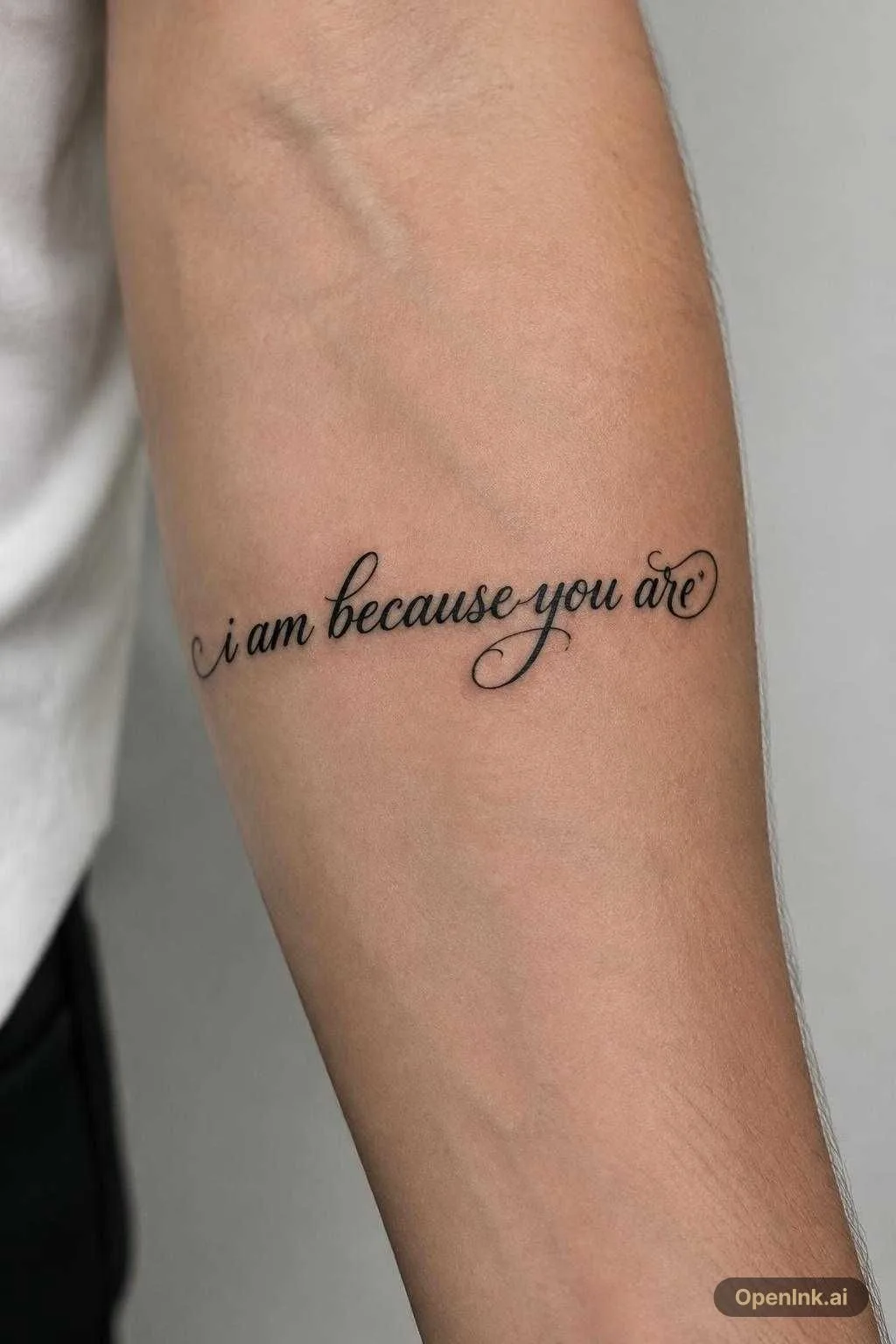 i am because you are