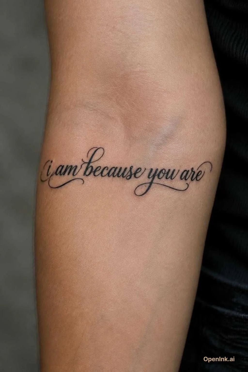 i am because you are