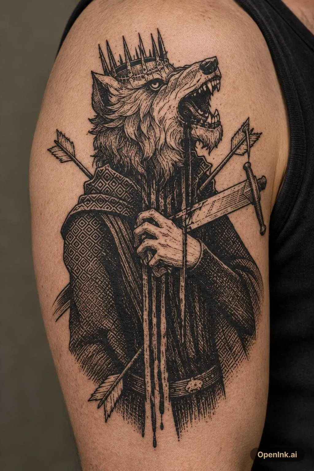 Tattoo generated from an image