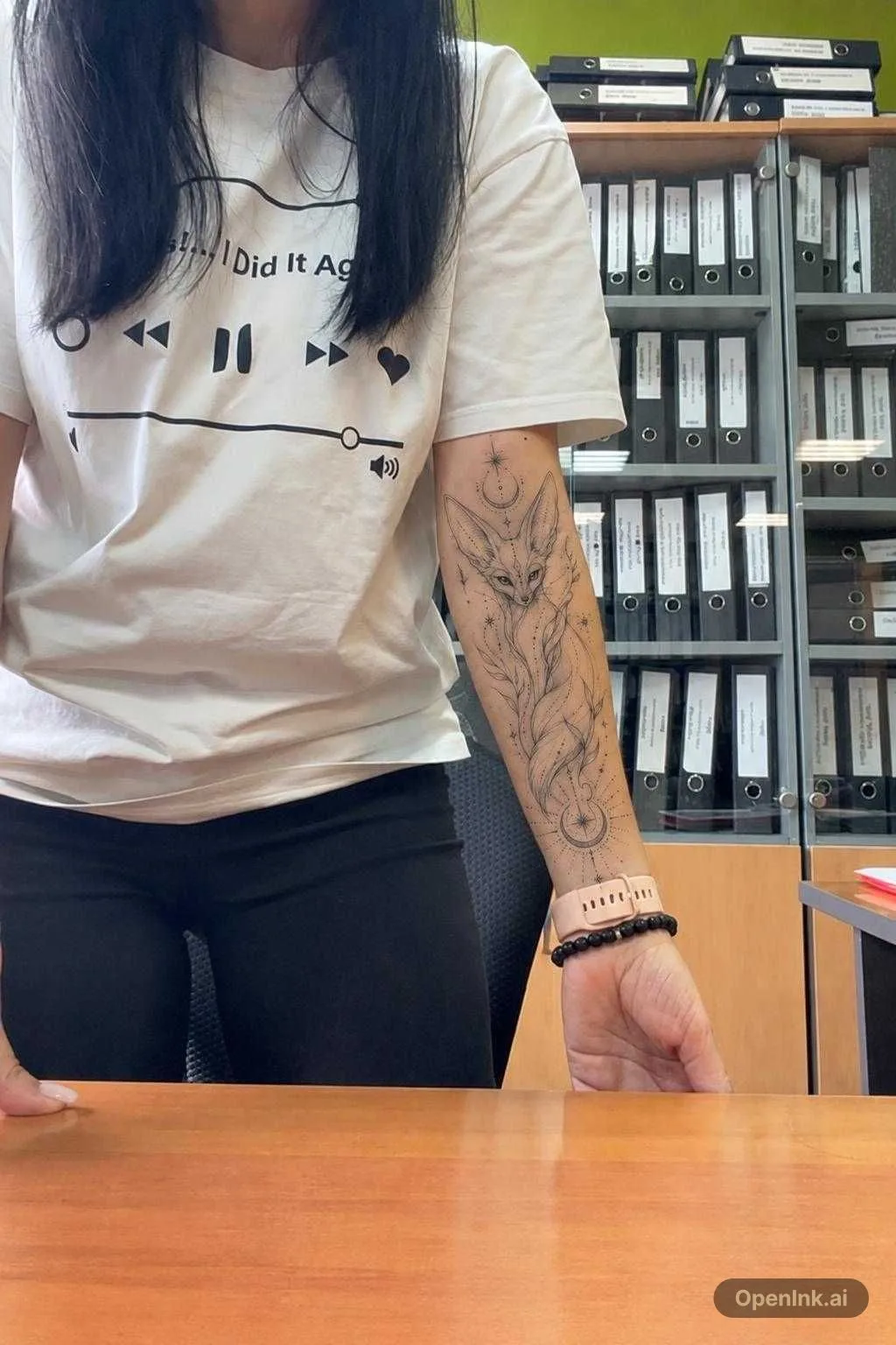 Tattoo try-on preview