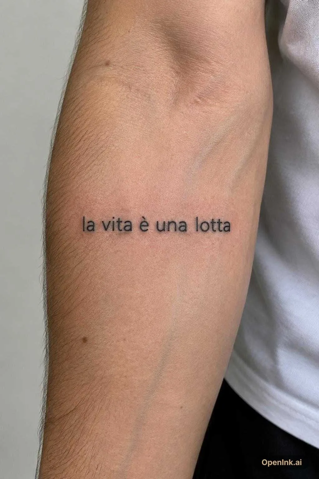 la vita è una lotta