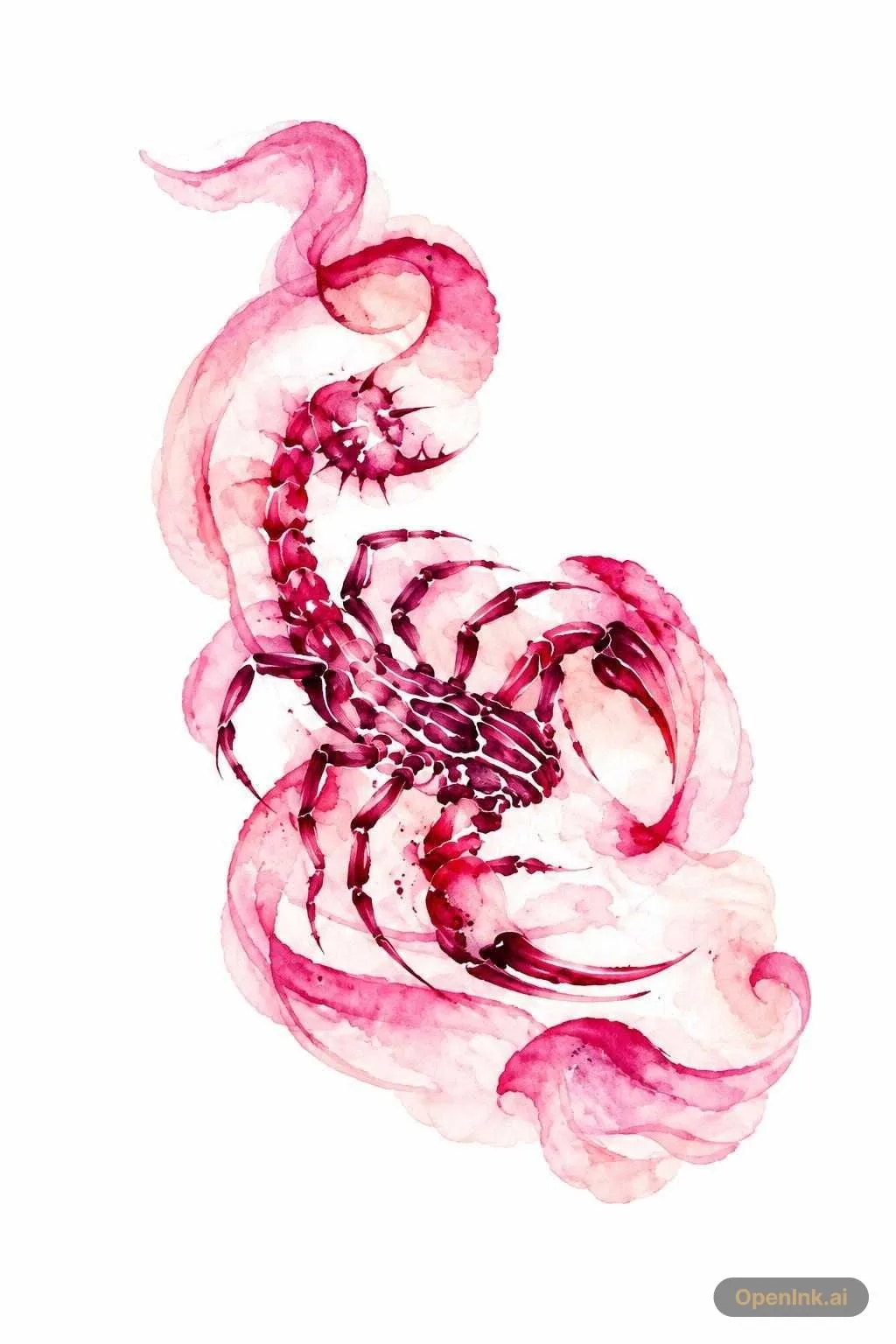Tattoo stencil extracted from an image