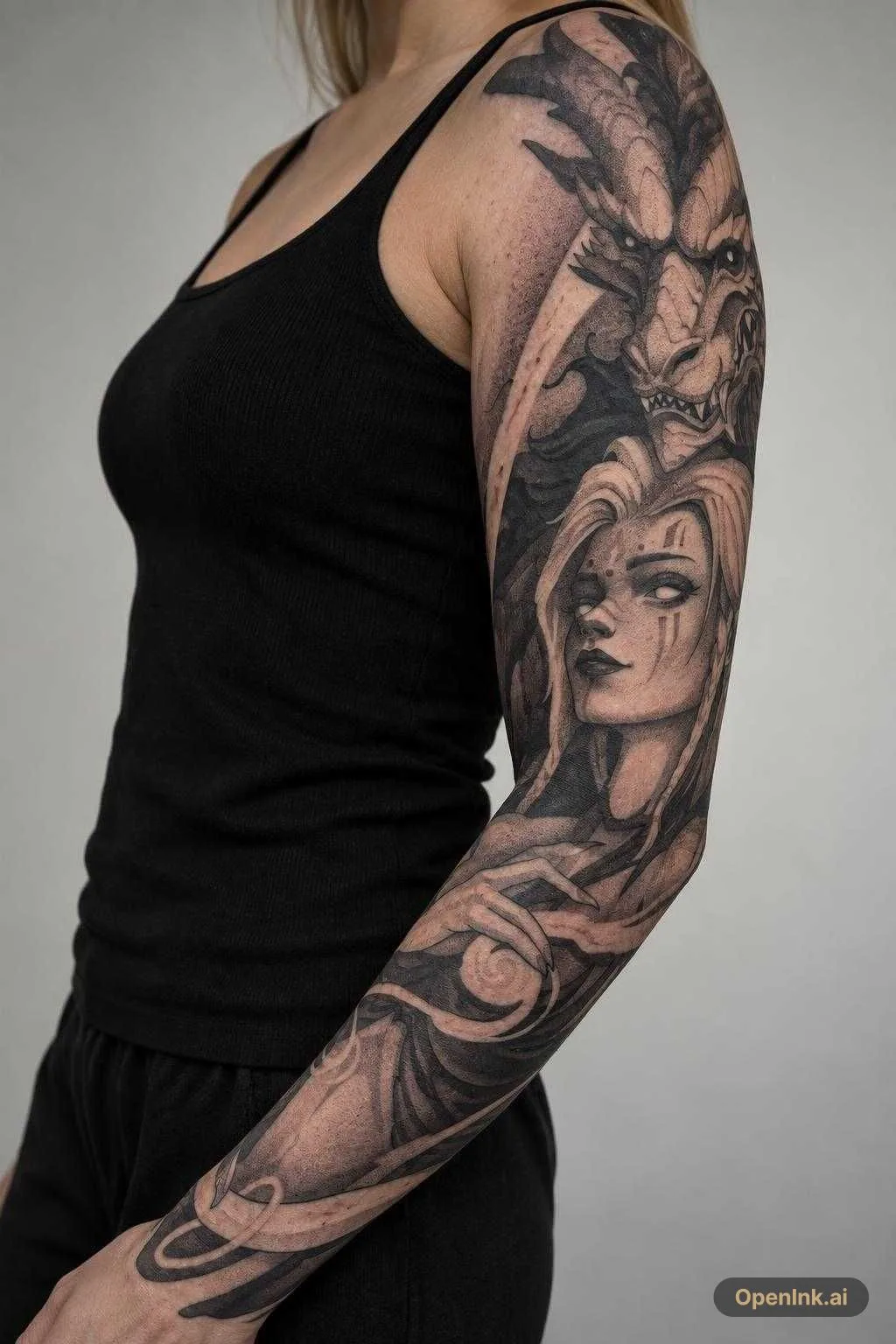 Tattoo generated from an image