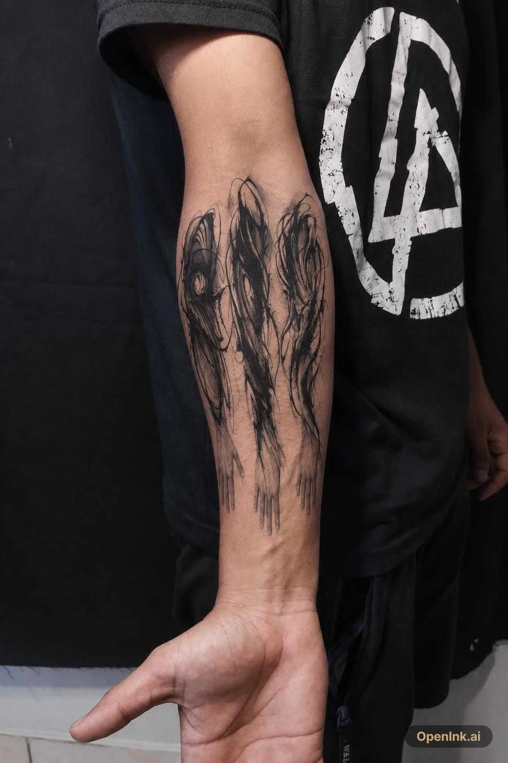 Tattoo try-on preview