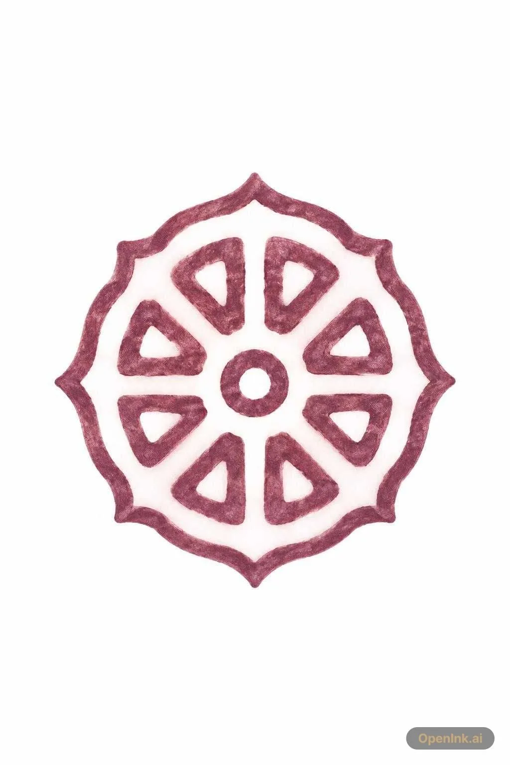 Tattoo stencil extracted from an image