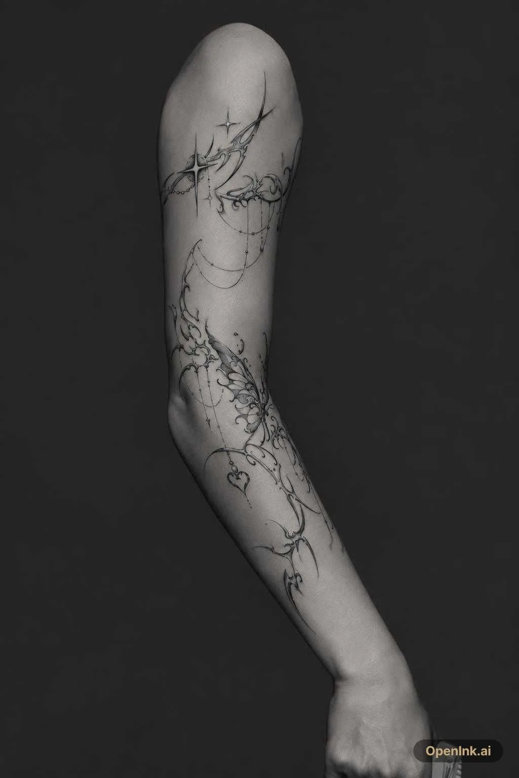Tattoo try-on preview