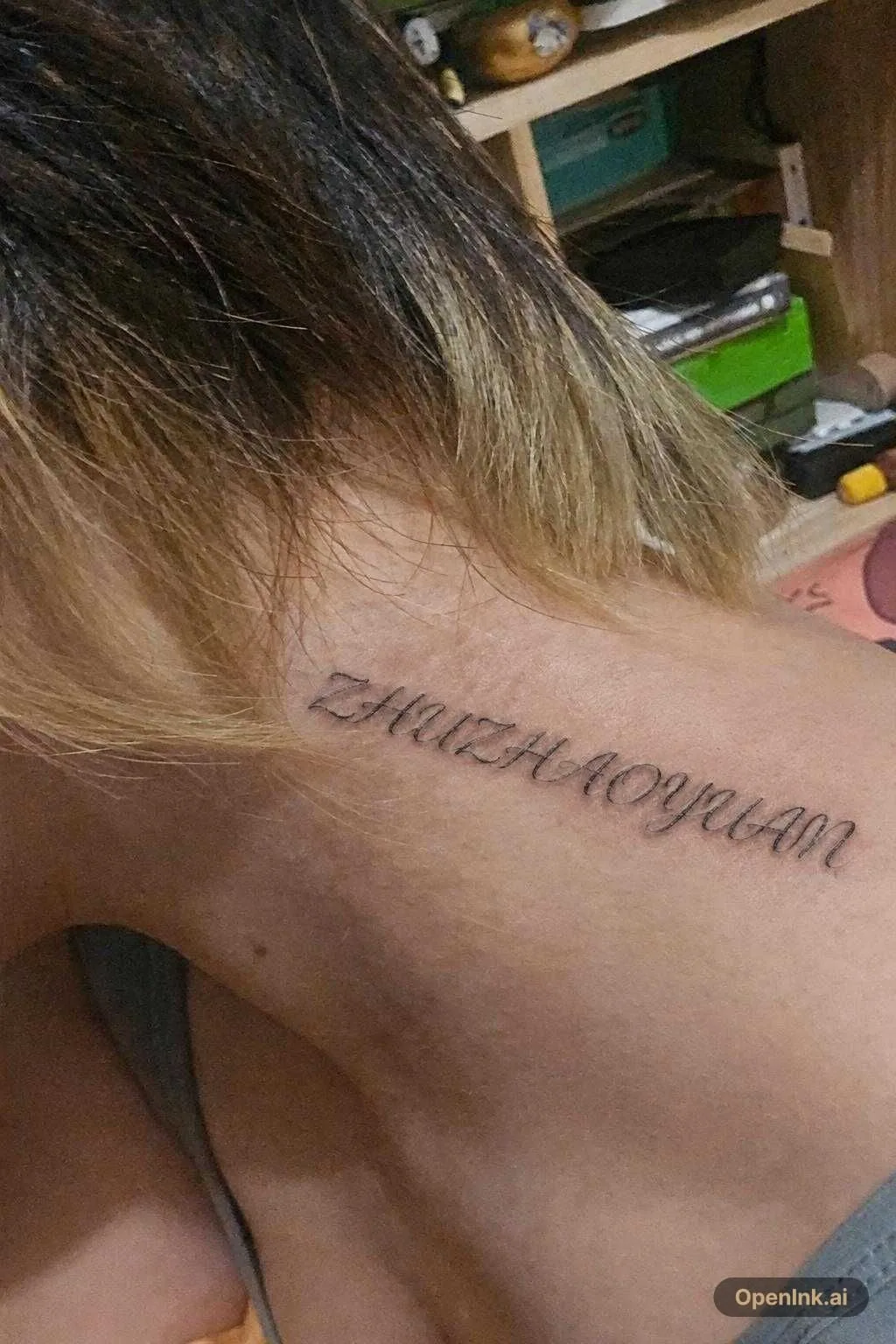 Tattoo try-on preview