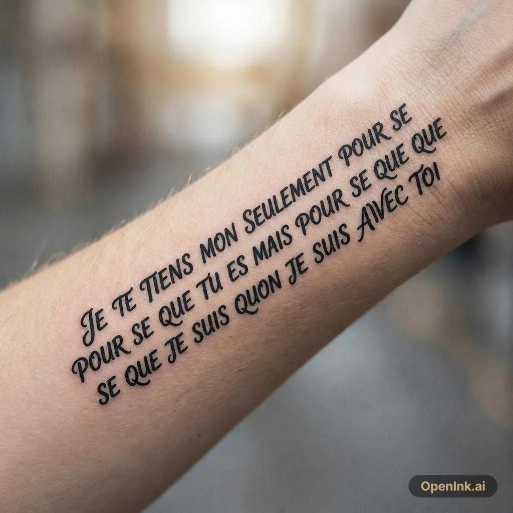 Tattoo try-on preview