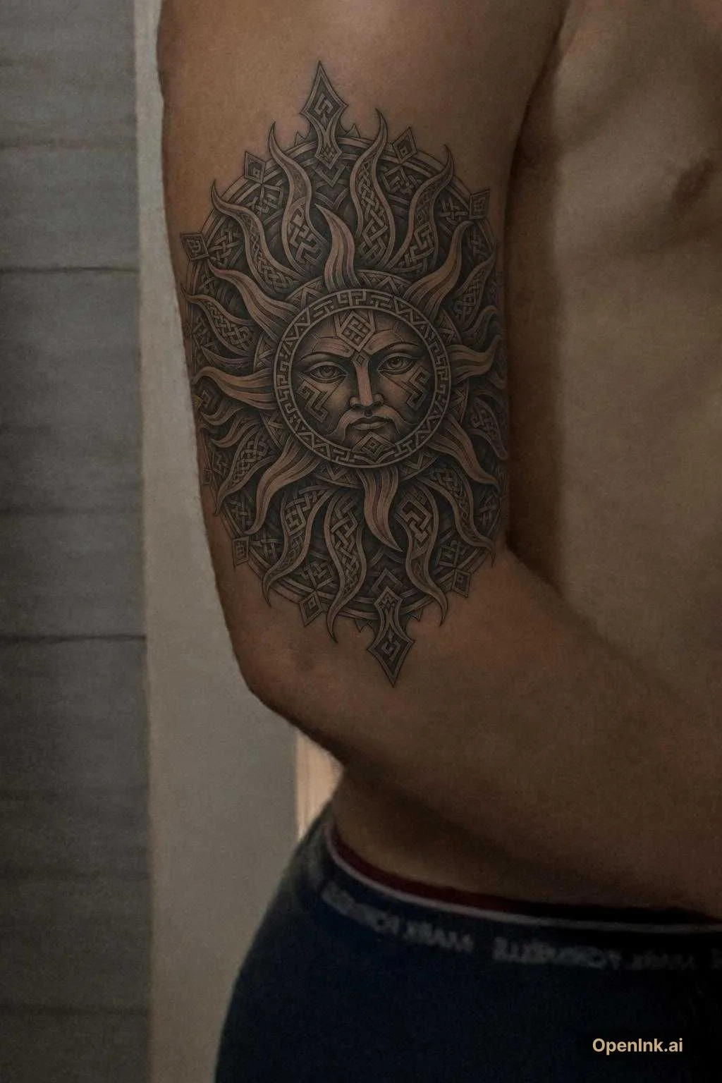 Tattoo try-on preview