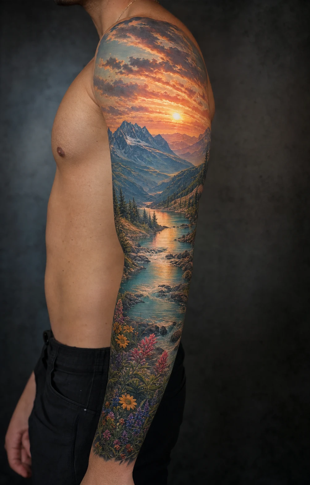 Glass, liquid, and surreal color Color Realism